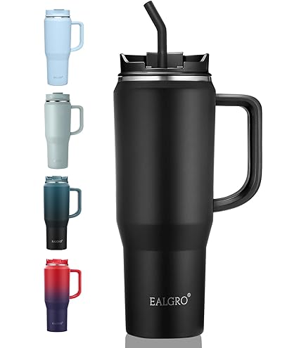 Amazon.com: Orca Killer Whale Tumbler with Handle And Straw Lid
