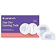 Lansinoh Stay Dry Disposable Nursing Pads, Soft and Super Absorbent Breast Pads, Breastfeeding Essentials for Moms, 100 Count
