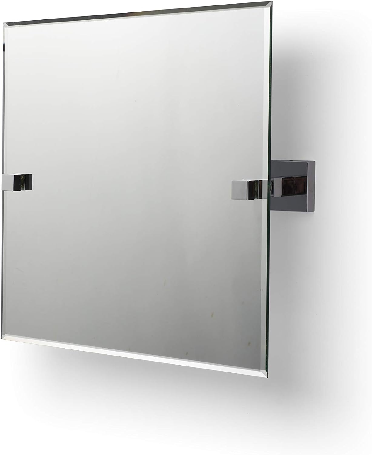 Croydex QM441041 Flexi-Fix Chester Mirror, Glass, 9 x 38 x 38 cm, 38L x 38.4W cm