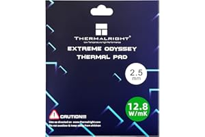 Thermal Pad 12.8 W/mK, 120x120x2.5mm, WENDU Non Conductive Heat Resistance High Temperature Resistance, Silicone Thermal Pads