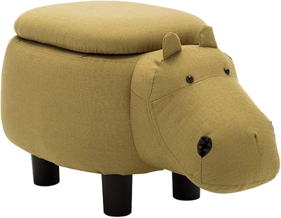 QTQZDD Reposapiés de Animales para niños,Sesión Americana