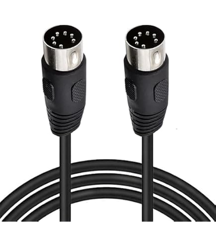 Amazon.com: Rocktron 20' 7 Pin Midi Cable : Musical Instruments