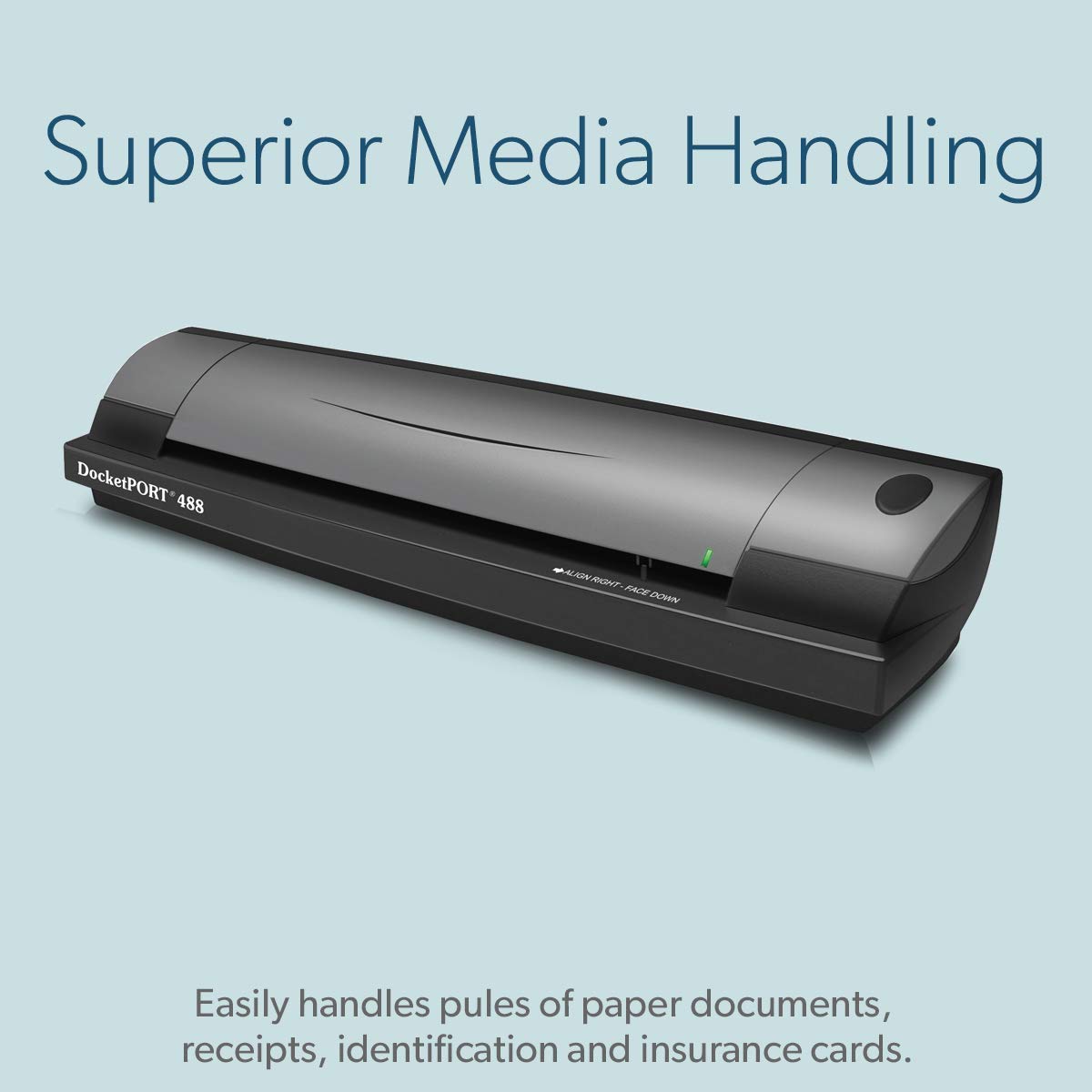 DocketPORT 488 Duplex Document Scanner (DP488)