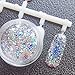 Major Dijit 0.2g/Box Galaxy Holo Flakes Bling Laser Nail Glitter Sequins Holographic Glitter Powder