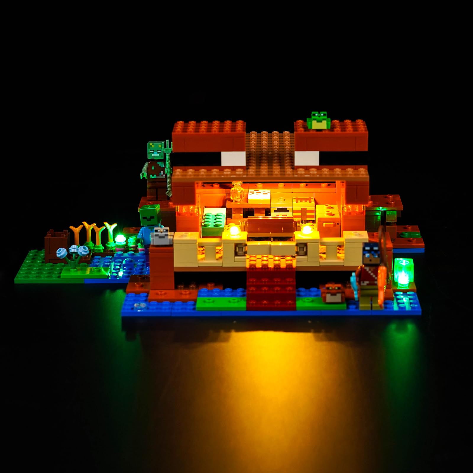 LocoLee Minecraft Light Kit for Lego Frog House 21256, Ages 8-14, Illuminating Design — image 1