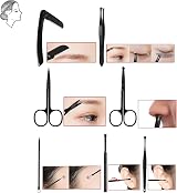 OWill Manicure Set 18pcs Nail Clippers Pedicure Kit Black Red brand view 4