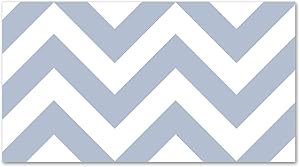 Creative Teaching Press Chevron Border (0167), Slate Gray/White
