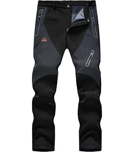 Pantalones De Trabajo Para Hombre Impermeables - Desmontables, Elásticos, Ideales Para Senderismo O Invierno