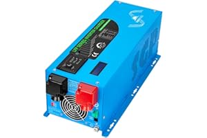 SGPWOSAY 3000W Peak 9000W Pure Sine Wave Inverter Charger, DC 12V to AC 120V Power Inverter, with Battery Charger LCD Display, for RV, Camper, Trailer, Home, Low Frequency Manufactured by SunGoldPowerCo.,Ltd