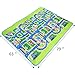 Tiny Wonders Kids Activity Creeping Play Mat, Baby Learning Decor Rug with Road Traffic, Infants Educational Car Carpet with City Town Map, Large and Thick for Floor Bedroom Playroom Safe Area Game