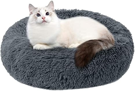 Cysincos Chien Chat Lit Panier De Chat Rond En Peluche Extra Doux Confortable Et Mignon Pour Animal Domestique Nest Deep Sleep Pet Matelas Lavable En Peluche Cysincos Amazon Fr Animalerie