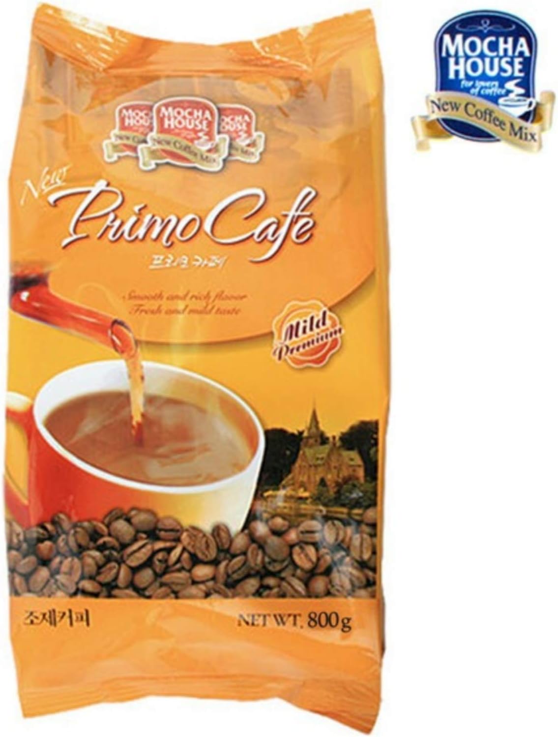 Mocha House Primo Cafe Mild Coffee mix 1.76 Pound Big size pack korea