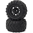 Amazon.com: Focket RC Tires, 2Pcs 1/6 Scale 12mm Hex RC Wheels and ...
