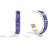 BaubleBar Hoop and Drop Earrings for Women, Fashion Jewelry, Beautiful and Giftable Earrings