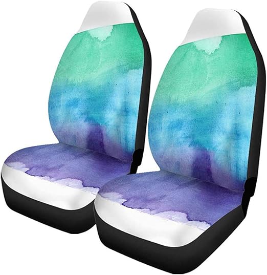 Beth-D Fundas Para Asientos De Automóviles Vibrante Verde Esmeralda A