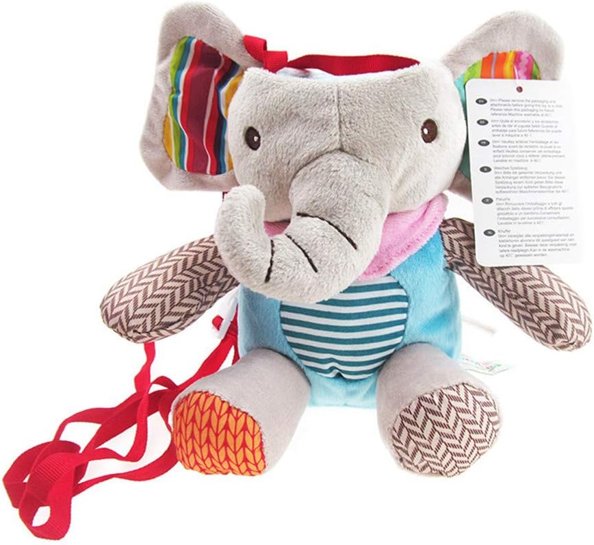 DOINSHOP Lovely Animal Infant Baby Bottle Cover Protective Insulated Warm Holder Case Bottle Bag for Baby Bottles (Elephant)