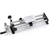 Mxmoonfree Manual Force Gauge Test Stand Hand Wheel Operated 9.8&rsquo;&rsquo; Stroke | 250mm/9.8&rsquo;&rsquo; Stroke 1 Pcs Testing Clamp and Fixed Clamp, Compression and Tension Testing (for ZMF Force Gauge)