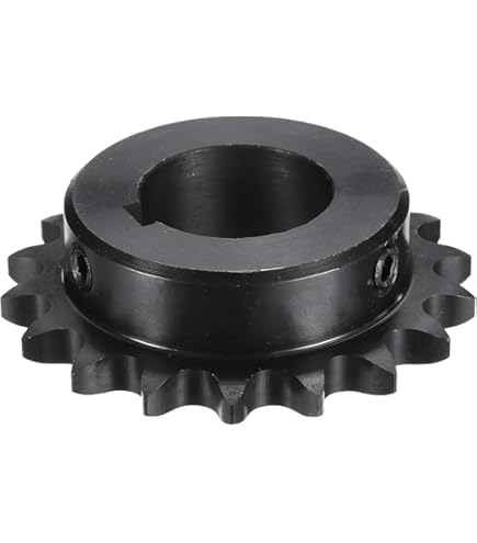 Amazon.com: 08B #40 Flat Chain Drive Sprocket 12T Pitch 1/2