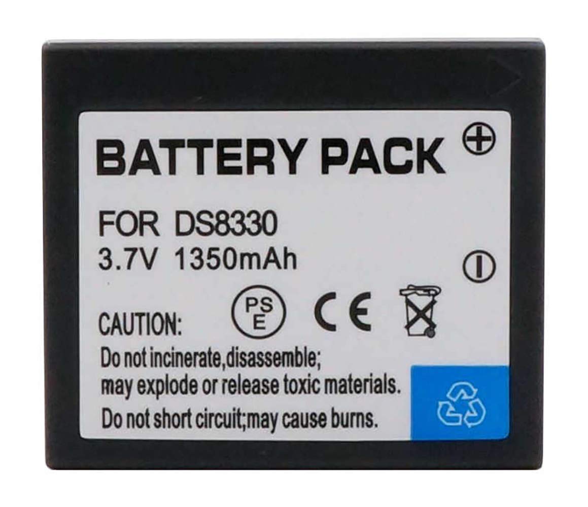 Digital Replacement Camera and Camcorder Battery for Sanyo DS-8330, VPC-E1000, VPC-W800