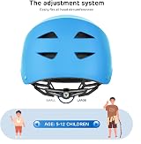 ValueTalks Kids Helmet and Pads Set 5-12 Years Blue 7-in-1 Protective Gear view 5
