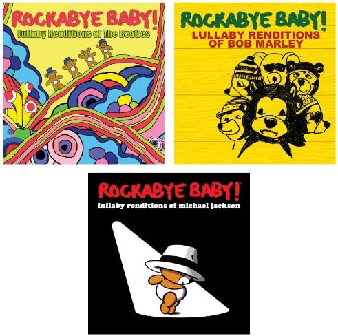 Rockabye Baby Lullaby Renditions 3 CD Set, Beatles/Bob Marley/Michael Jackson