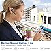 Bluetooth Headset Earpiece for Cell Phones - Wireless in Ear Piece Blue Tooth Head Set w/Mic, Compatible w/iPhone Samsung Cellphone, Hands-Free Noise Cancelling Headphones w/Microphone for Driving