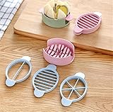 Bestwishes2u 1PCS 3-Way Egg Slicers(Slice, Flower cut, Cut into pieces)