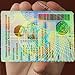 5 ID Cards Security Hologram Overlay Stickers with Micro Secure Technology SHID-08 
