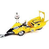 Silver Screen Machines - Speed Racer Shooting Star with Racer X Figure