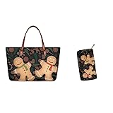 Coloranimal Christmas Gingerbread Man Purses and