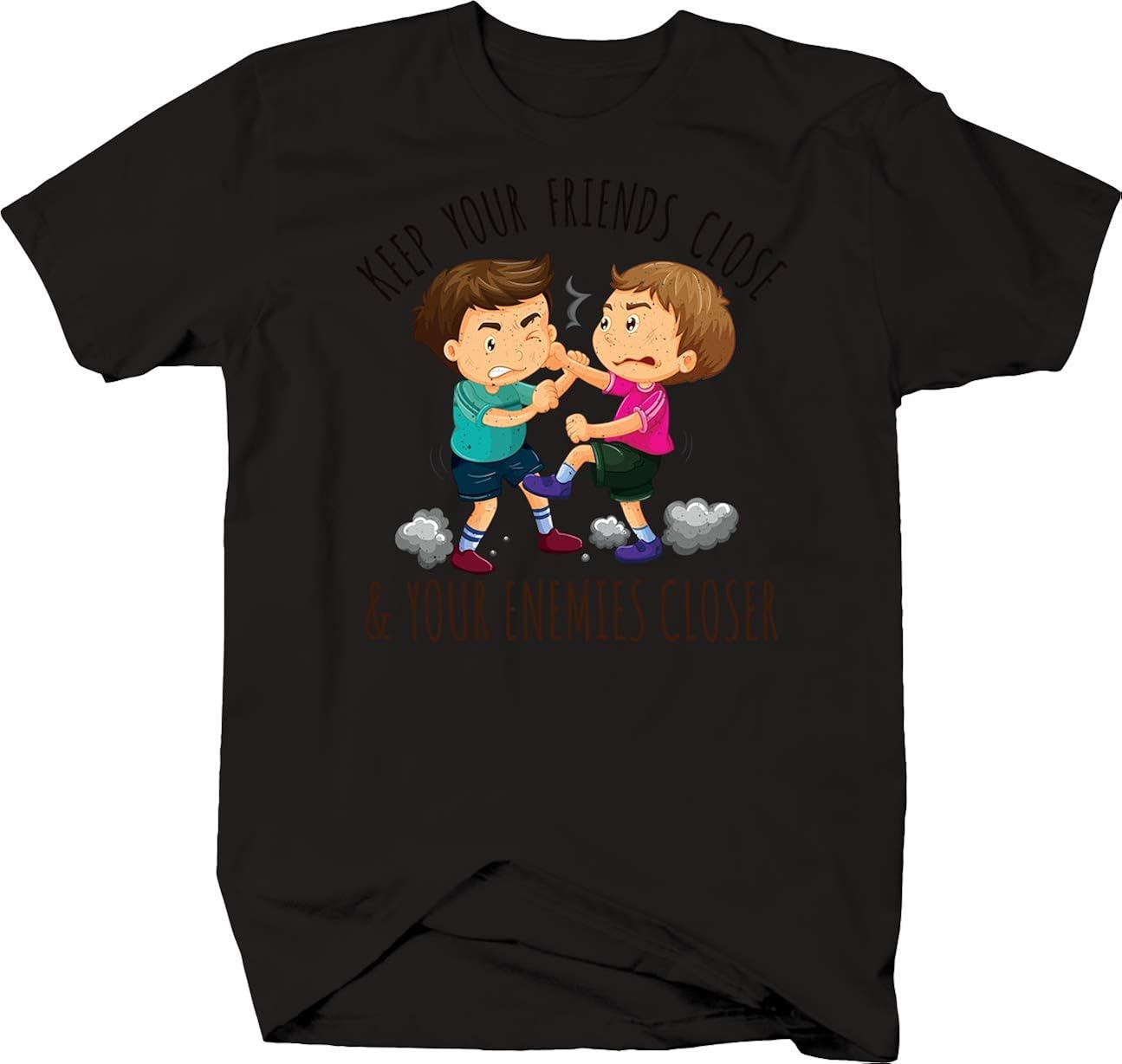 enemies friends t shirt