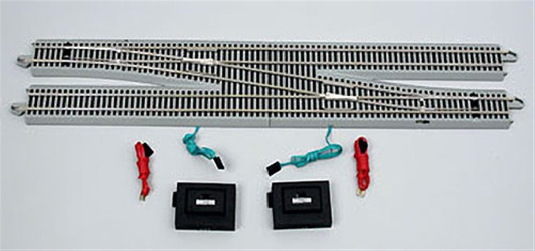 Bachmann Trains SnapFit EZ TRACK 6 REMOTE CROSSOVER TURNOUT