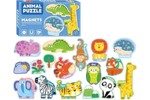 Children Educational Fun Magnetic Refrigerator Magnets, Spec: Animal Theme