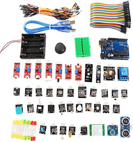Makerfire Ultimate Starter Kit with 40 Sensors Modules for Arduino UNO R3 Mega2560 Mega328 Nano