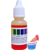 Alkaline Water, Tap, and Drinking Water Accurate Measure of pH Level, Test kit wht, up to 125 Tests per Bottle 0.50 Fl Oz by A2O Water - Made in USA