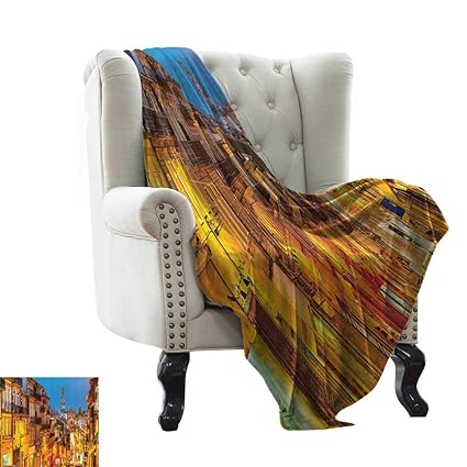 Amazon Com Soft Blanket Queen Size Brownish Rustic Decor With