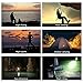 Wsky 6000 LM LED Headlamp Flashlight - Super Bright Headlamp - 3 Light 4 Modes, CREE XM, L 3T6 Lampwick, Best for Camping Biking Hunting Fishing Outdoor