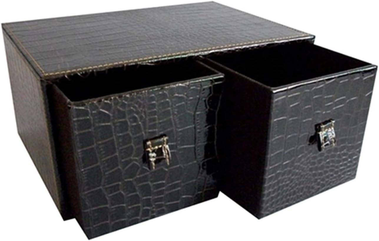 DVD Desktop Storage Box, Coffee Shop Clubhouse Hotel Twolayer CD