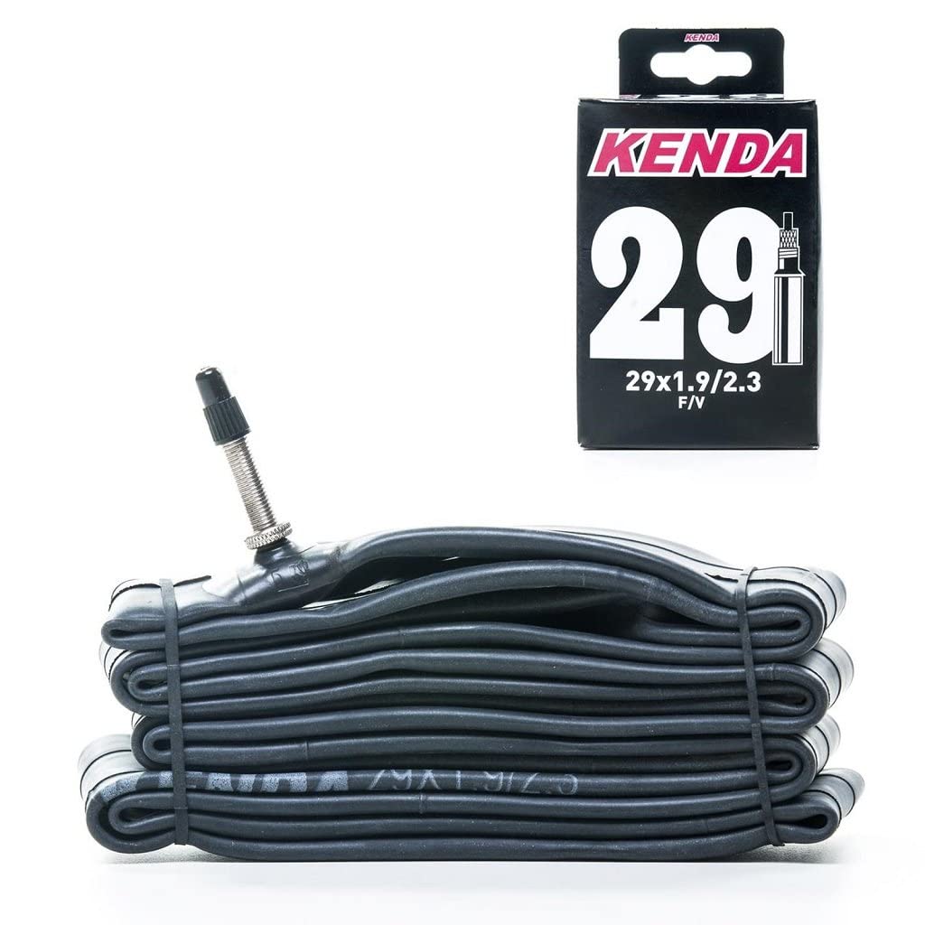 Photo 1 of Bicycle Inner Tube - 32mm Presta Tube - 29 x 1.9/2.3-1mm Thick - Anti-Puncture Bicycle Tube with Built-in Self-Sealing - Color Black - Kenda