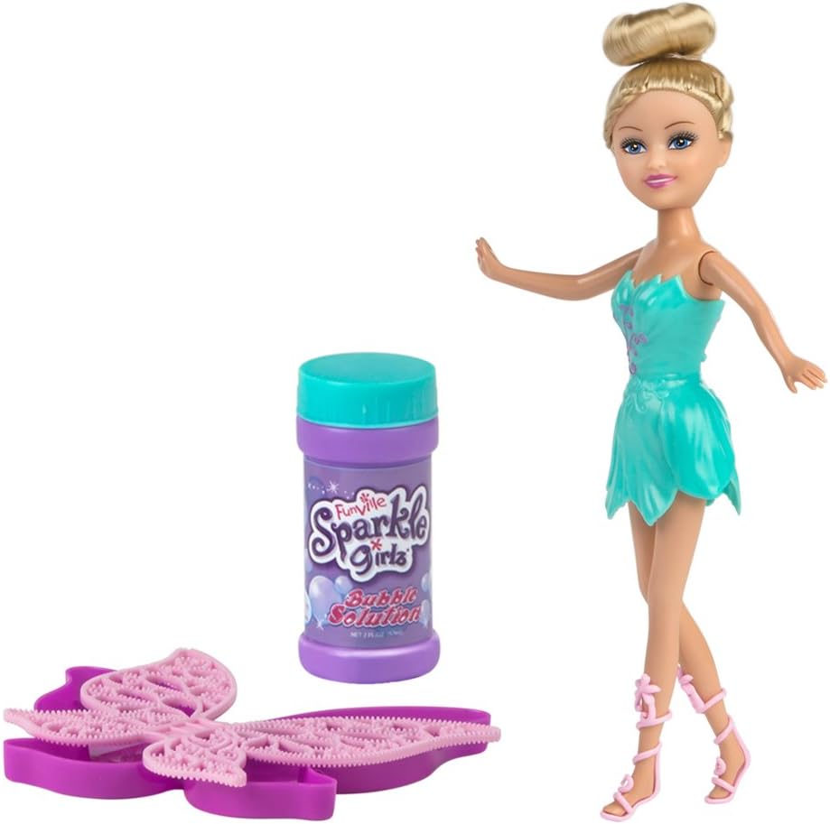 COLORBABY Doll Fairy Sparkle Girlz With Spear Bubbles (44511)