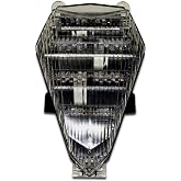 Custom LED Blaster-X Ultra-Bright Integrated LED Tail Light for 2006-2007 Yamaha YZF-R6, Clear Lens - Plug and Play, Programmable Brake/Turn/Strobe, Made in USA