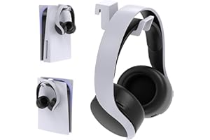 Klipdasse Headphone Stand for PS5 Console, Gaming Headset Hanger Holder Headphone Hook Stand for PS5
