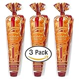 Popcornopolis Gourmet Popcorn - 3 Cheddar Cheese Popcorn Cones - Small Storage Space Friendly & Great Stocking Stuffers! 2.76oz total
