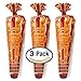 Popcornopolis Gourmet Popcorn - 3 Cheddar Cheese Popcorn Cones - Small Storage Space Friendly & Great Stocking Stuffers! 2.76oz total...