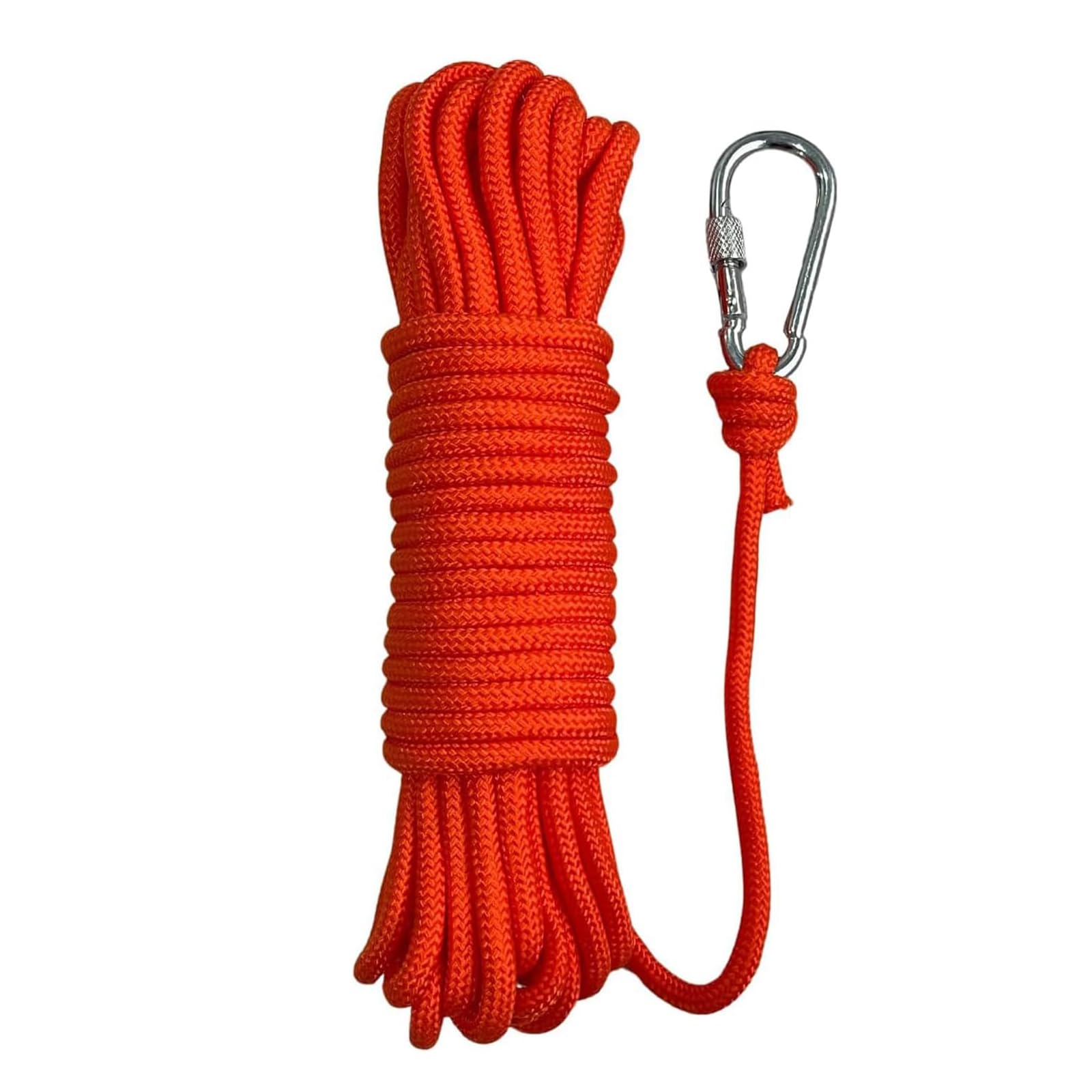 BeGrit 6mm Floating Rope 30m Anchor Mooring Rope High Visibility Orange Kayak Dock Lines Tow Throw Line for Boat Canoe Dinghy Camping Hiking Awning Tent Canopy