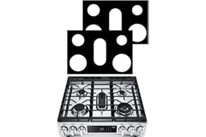 QFRENETALL 2Pcs 30Inch Stove protector liner For LG 30 Inch Gas Range Cooktop cover LSGL6337, LSDL6336F