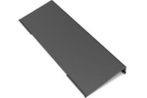 WINFFOR Comfortable Computer Keyboard Stand - Ergonomic Keyboard Riser Acrylic Tilted Keyboard Holder for Easy Typing&Working at Home Office - Fits All Keyboard Sizes - 17'' Wide (Matte Black)