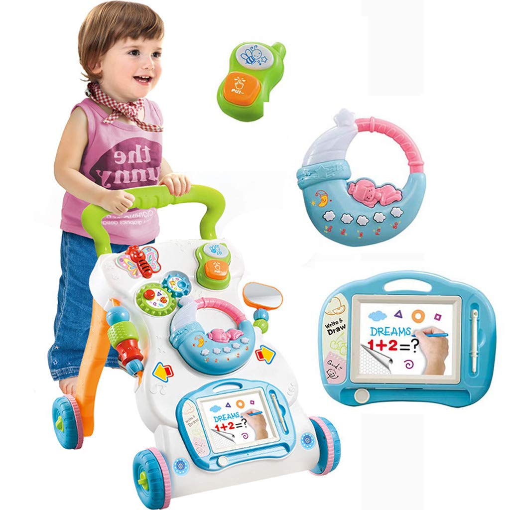 Sit To Stand Baby Walker Mosunx Multi Function Stroller Push