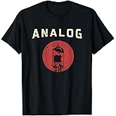 vacuum tube amp analog vintage retro 80's 90's t shirt