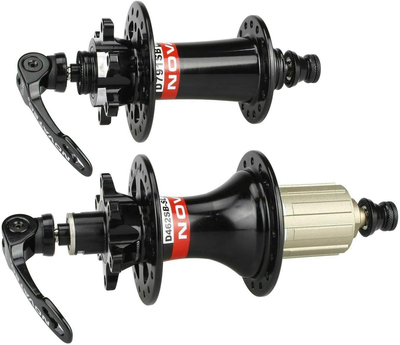 Novate Mountain Bike Hub Set D791SB+D462SB Compatible with Shimano 8-11 Speed 32 Holes